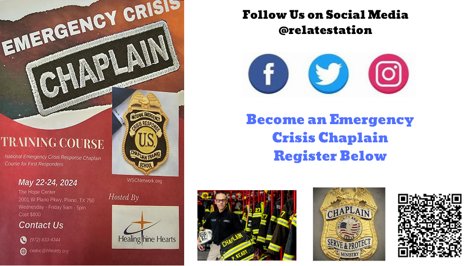 emergency crisis chaplain training may 2024