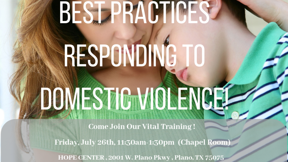 hope center july 26th best practices responding to domestic violence